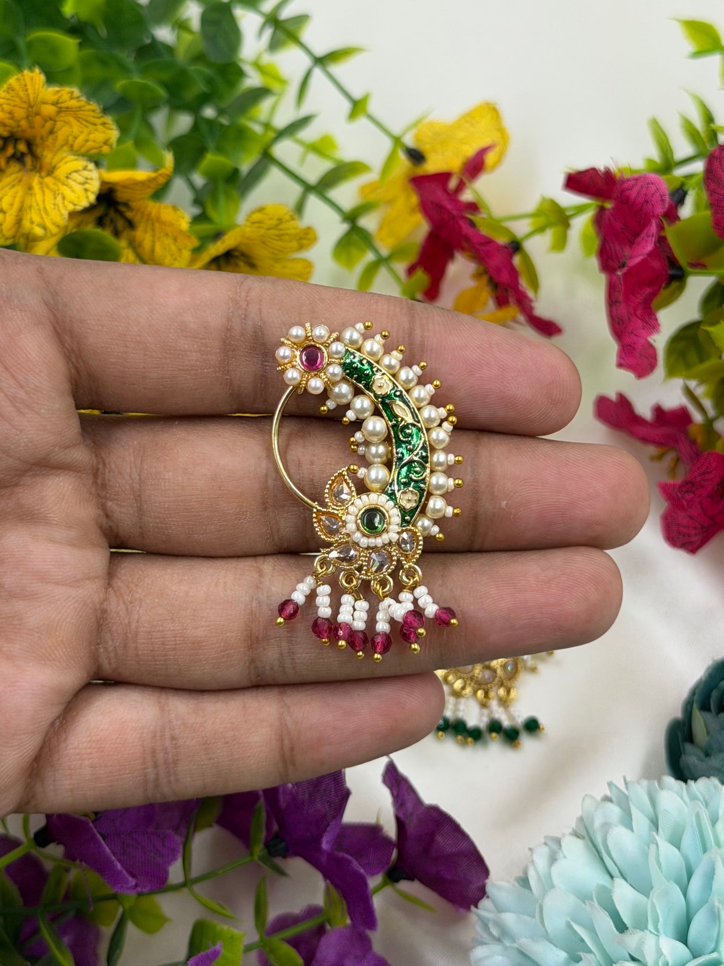 Malini Traditional Nose Ring