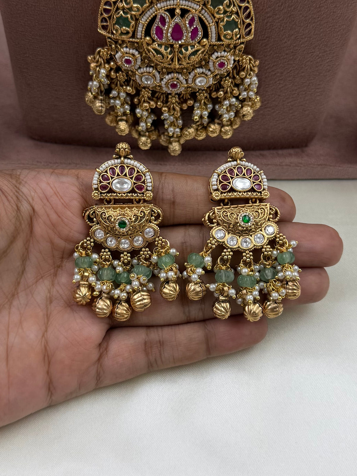 Sachi Heritage Combo Necklace Set