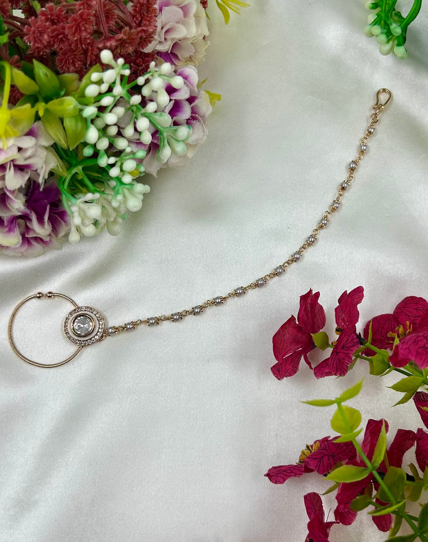 Bharti Moissanite Nose Ring