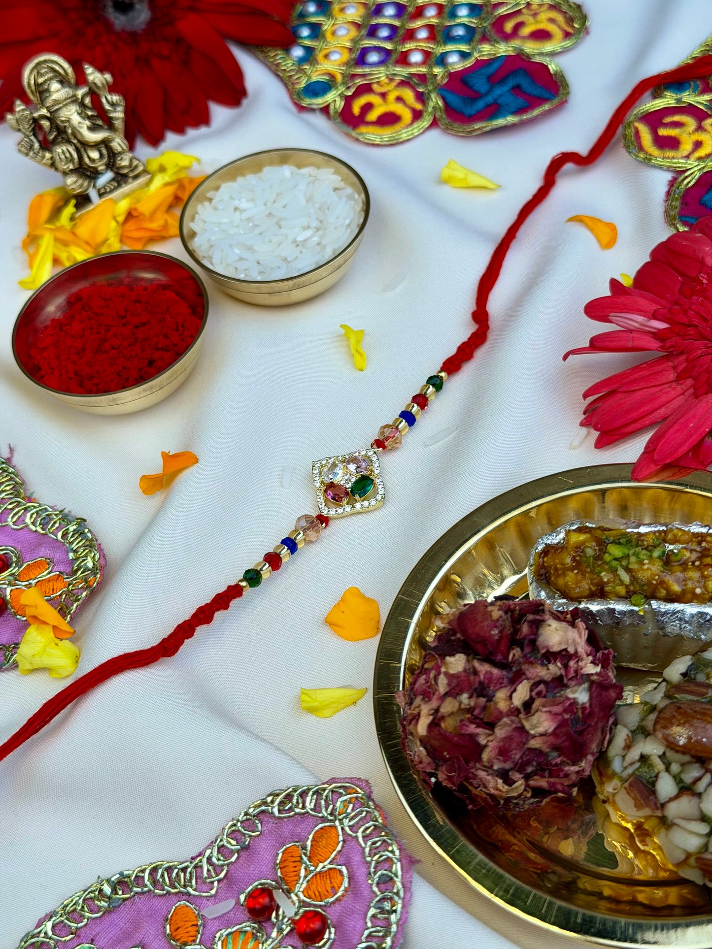 Celestial Crystal Rakhi