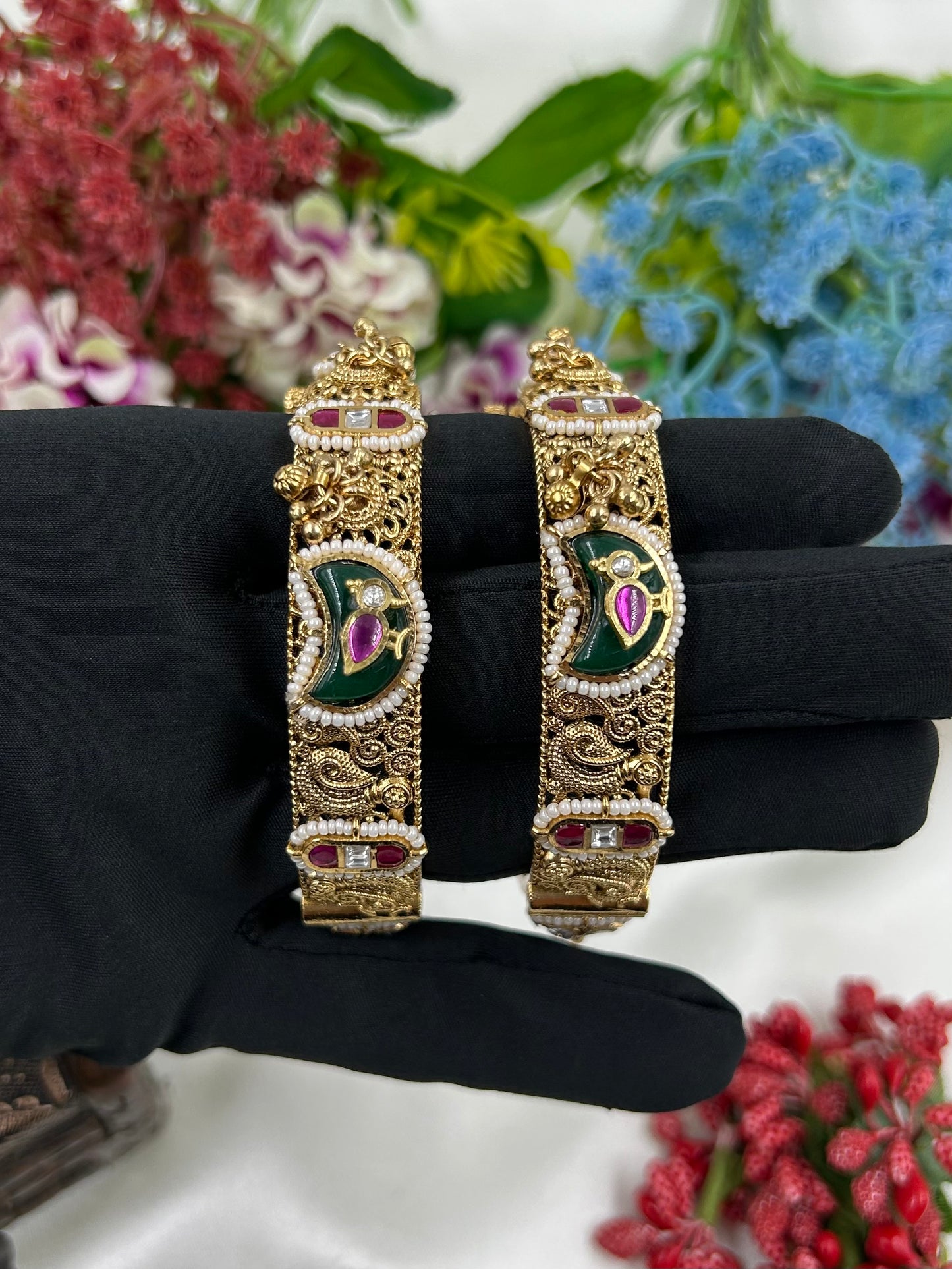 Shilpa Heritage Bangles (Openable)