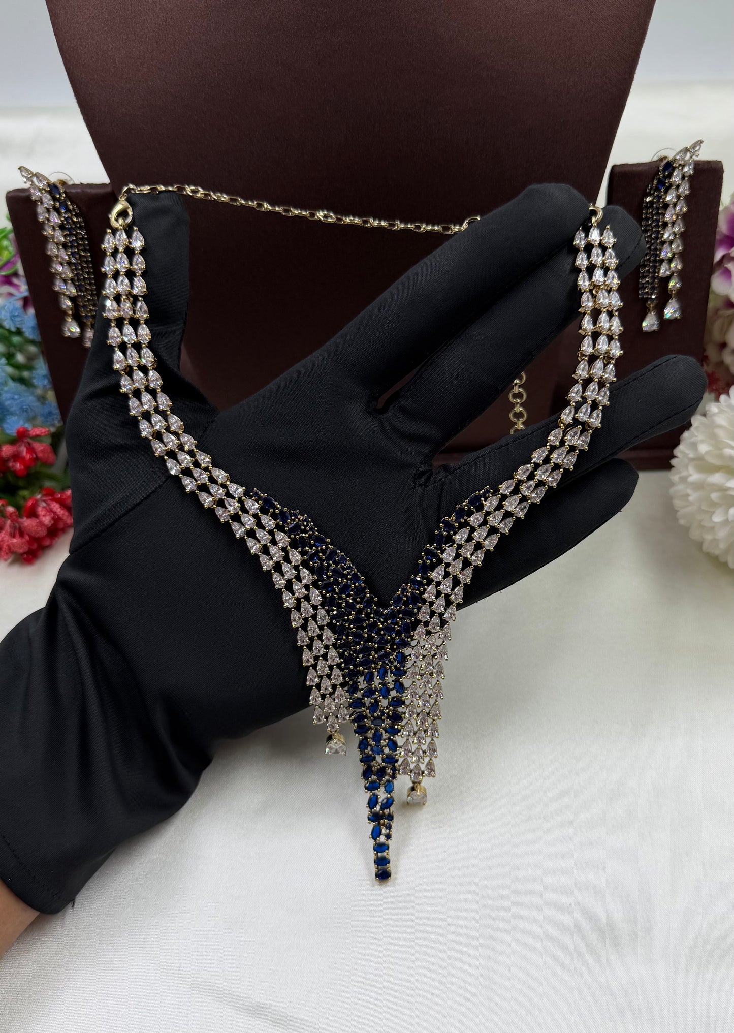 Anika Victorian American Diamond Necklace