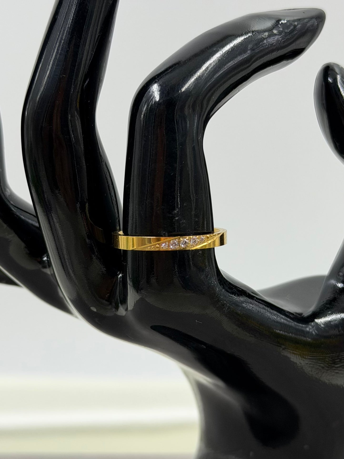 Octavia Anti-Tarnish Stainless Steel Ring