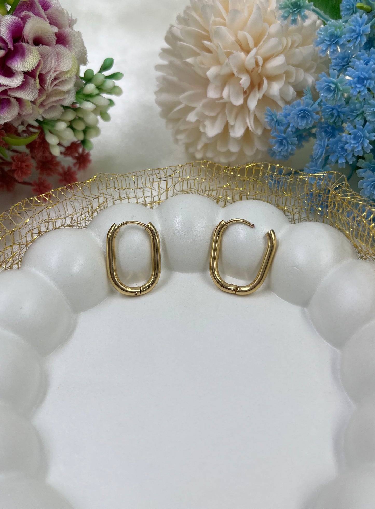 Dianna Gold Plated Earing