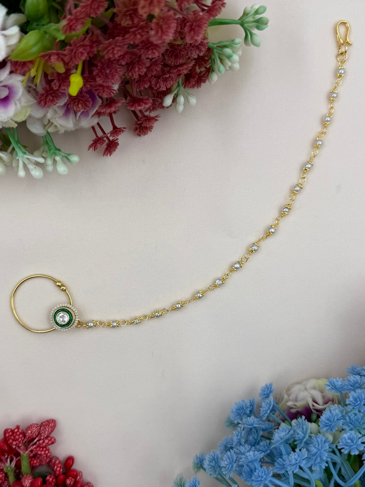 Vandana Traditional Indian Nose Ring