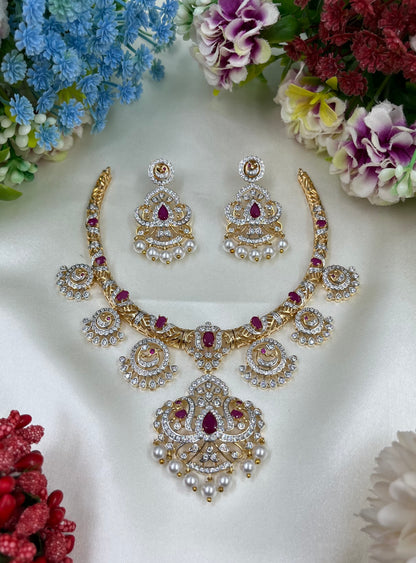 Hema Traditional Micro Gold Necklace