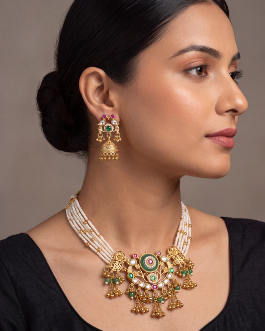 Mythili Heritage Necklace Set