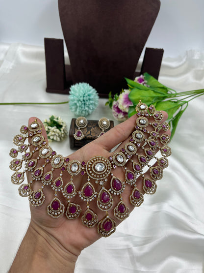Ziva Victorian Necklace set