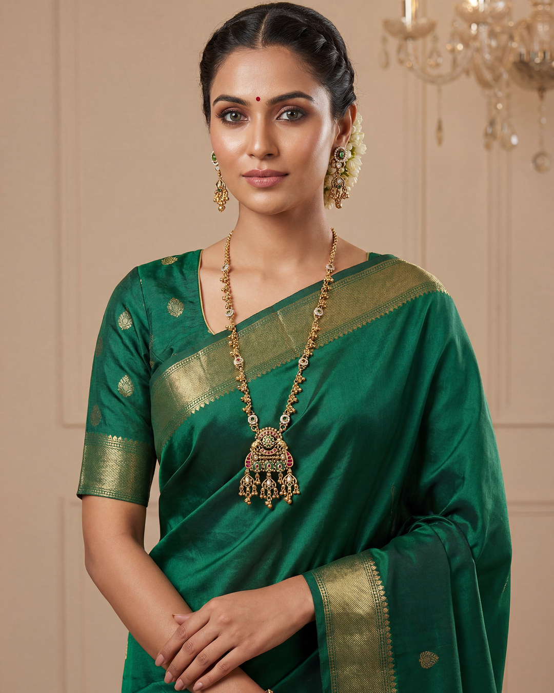 Poonam Heritage Long Necklace