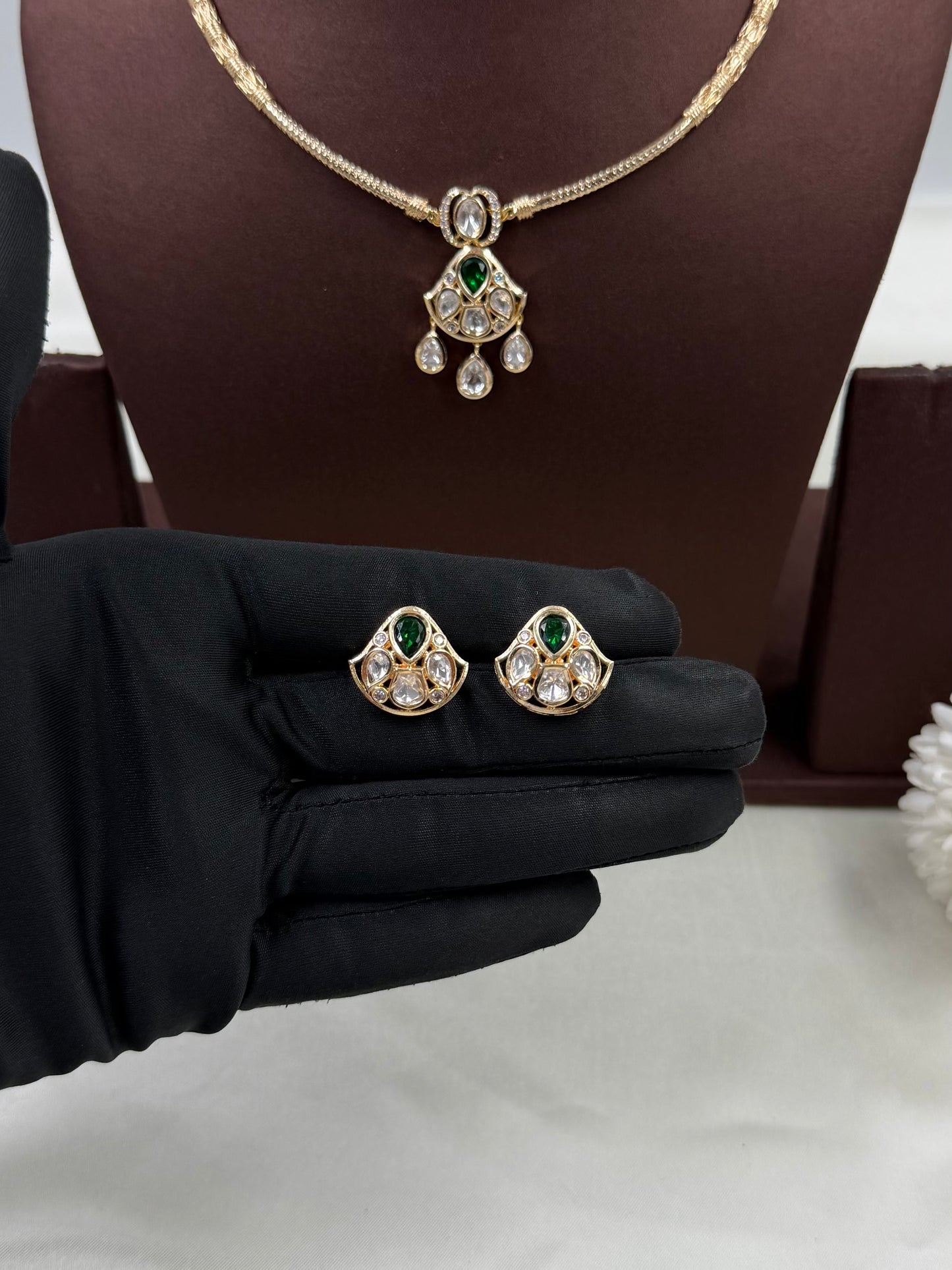 Georgia Moissanite Hasli Necklace