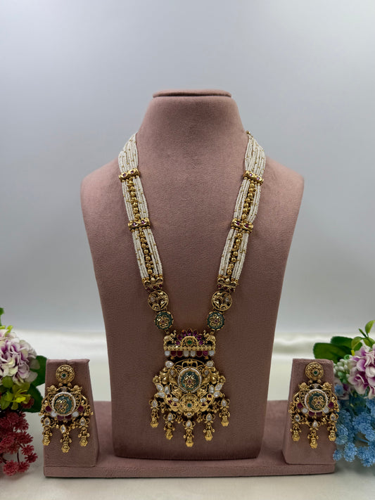 Veda Heritage Long Necklace Set
