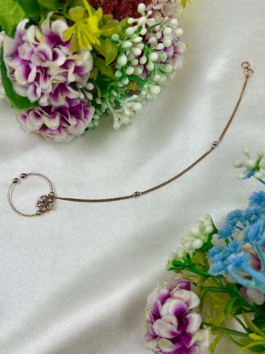 Supriya Moissanite Nose Ring