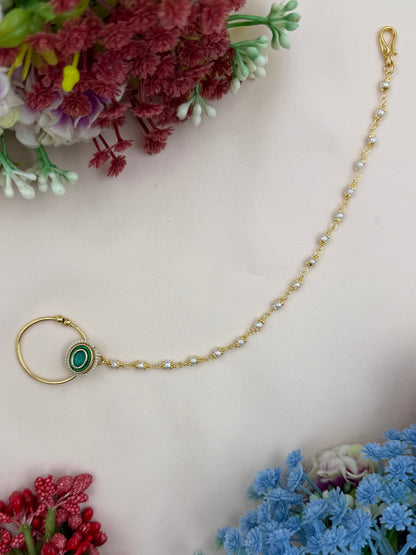Nanda Traditional Indian Nose Ring