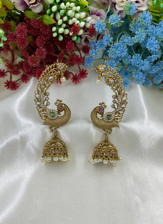 Mayura Jhumki Earcuff