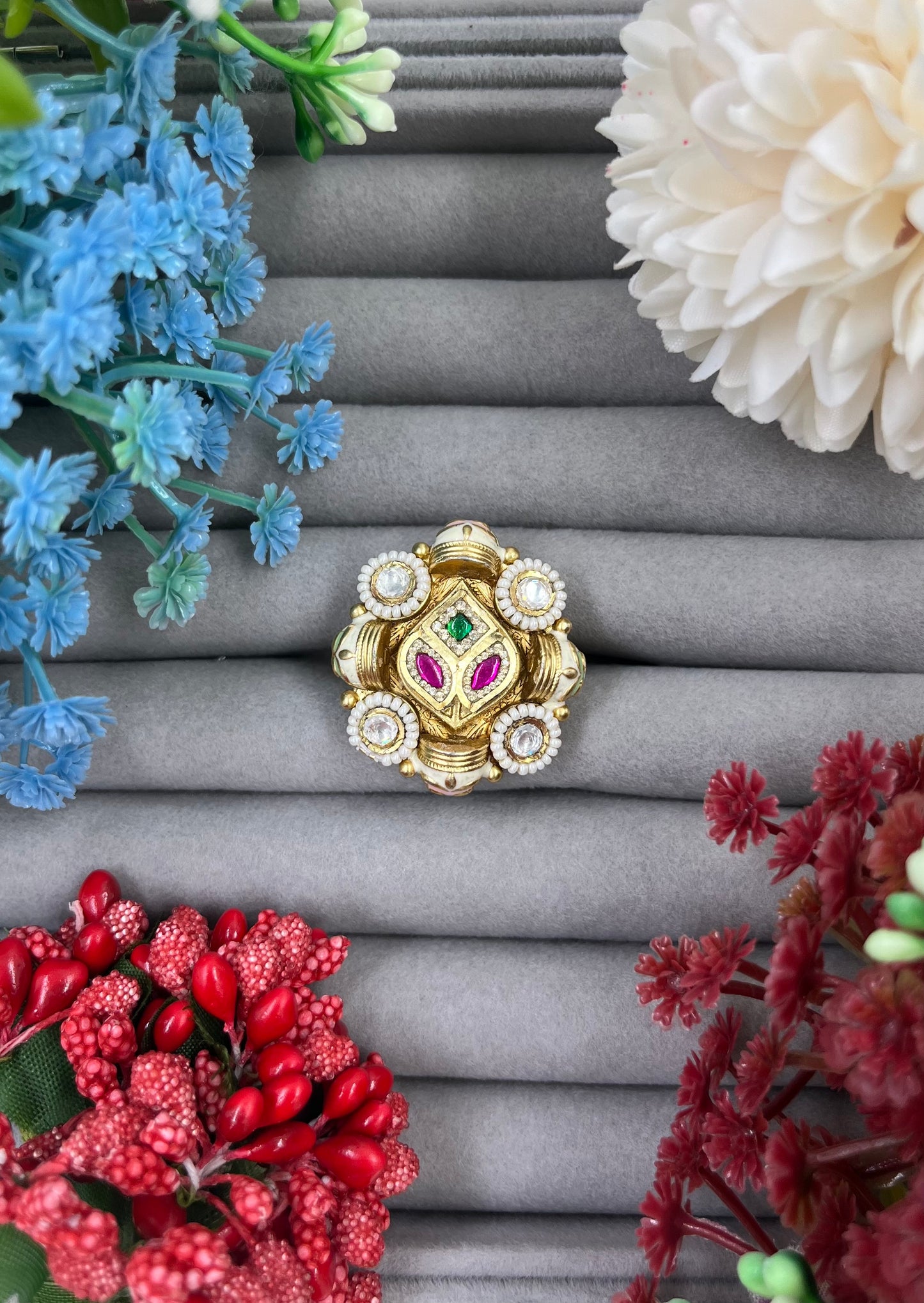 Rajwadi Finger Ring