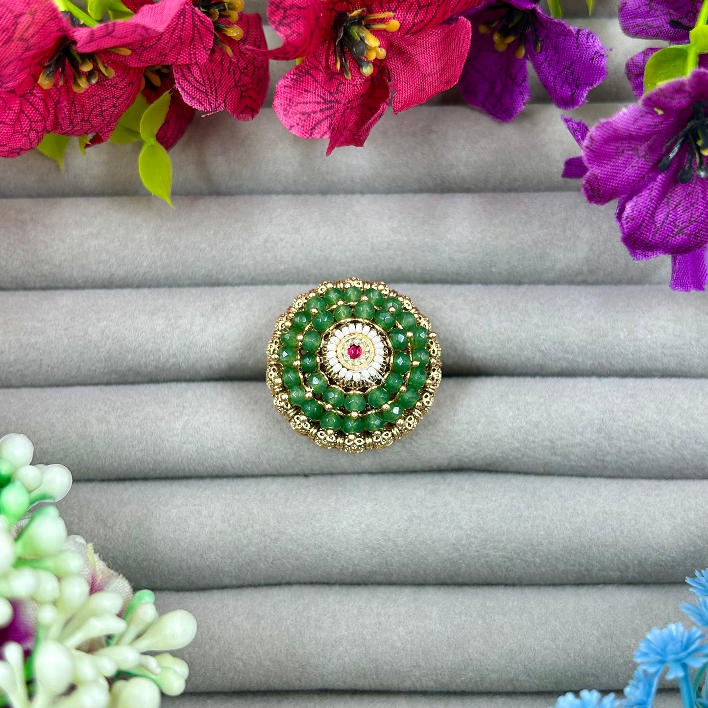 Swati Heritage Ring (Adjustable)