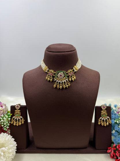 Juhi Heritage Delicate Choker Necklace