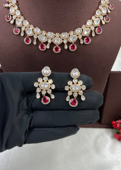 Vidhi Moissanite Necklace