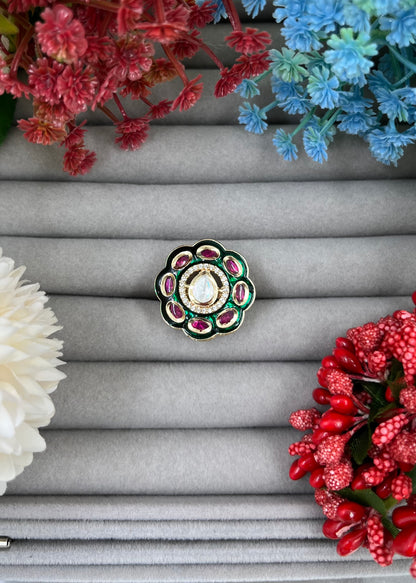 Sururu Moissanite Mina Kari Ring