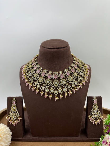 Half Moon Victorian Choker Neckless