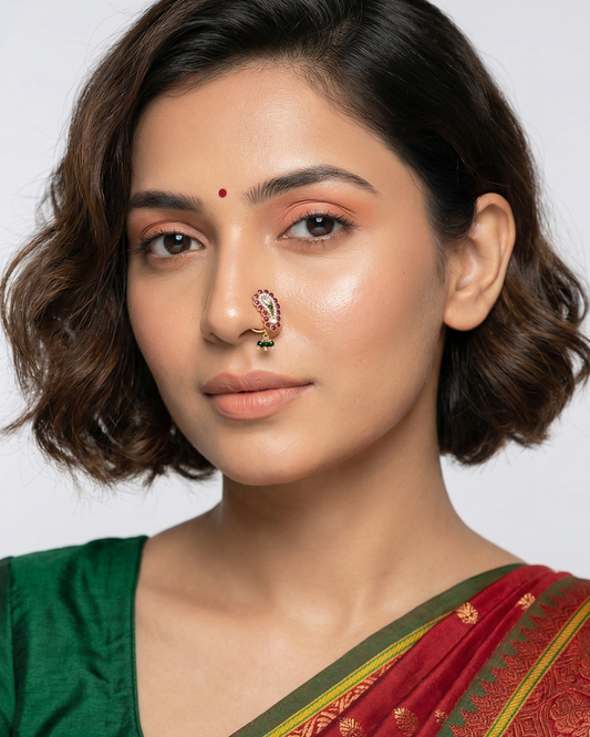 Regina Moissanite Nose Ring