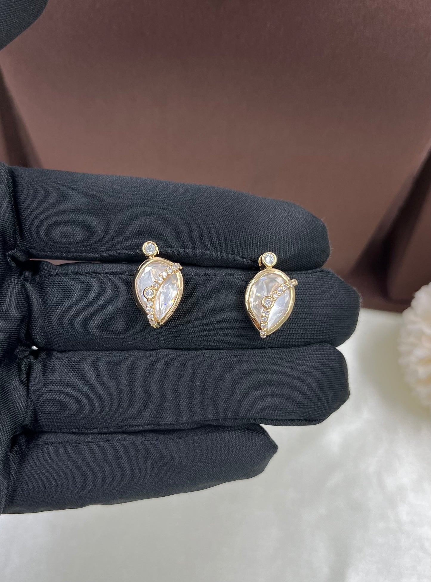 Deli Premium Moissanite Kundan Necklace