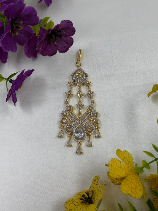Anita American Diamond Two Tone Passa