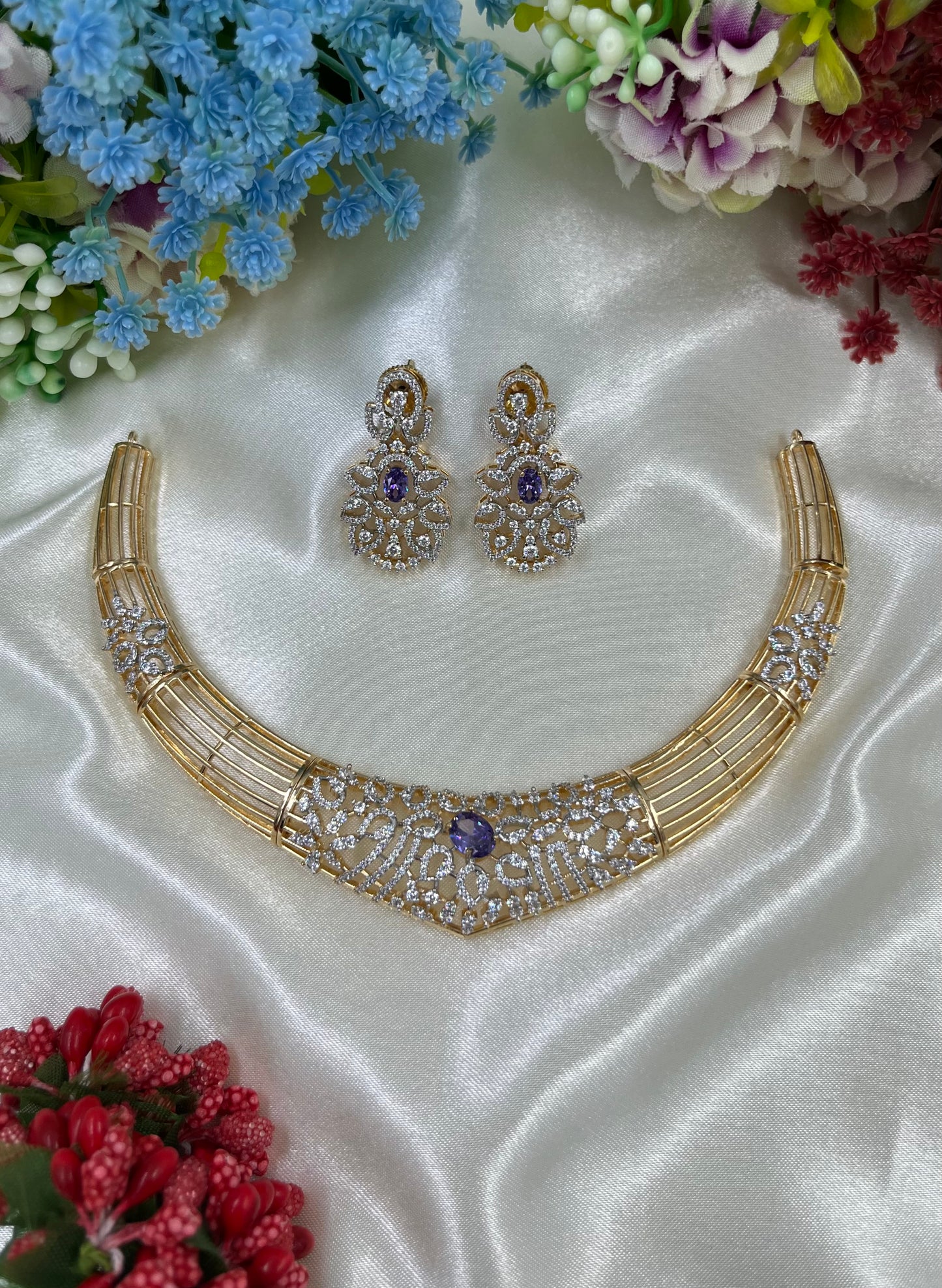 Nisa Traditional Micro Gold Necklace