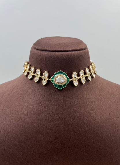 Bhumi Moissanite Choker Necklace