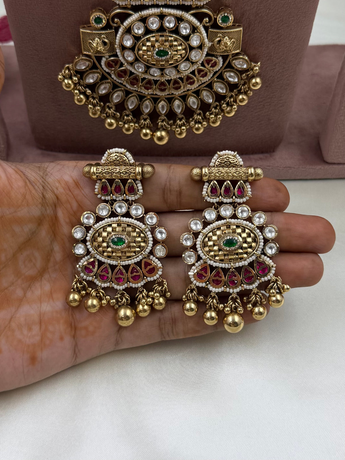 Rupa Heritage Chorski Combo Necklace Set