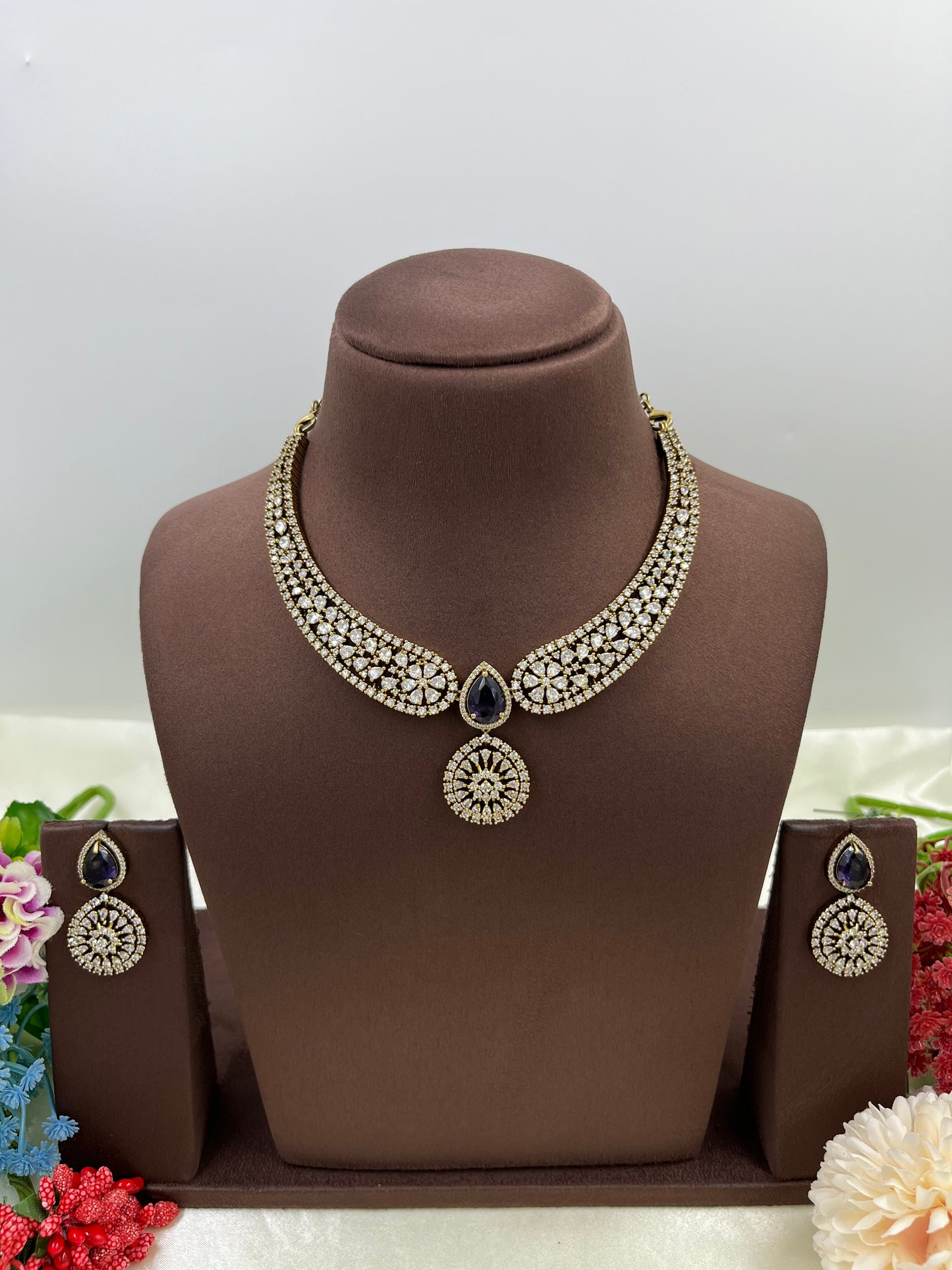 Herry Victorian American Diamond Necklace