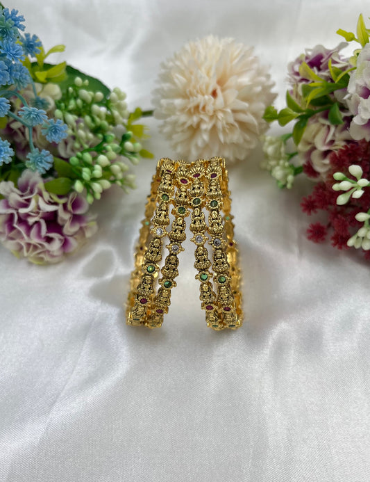 Avni Temple Premium Bangles