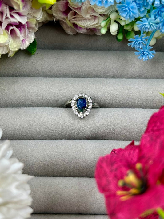 Nilam American Diamond Ring