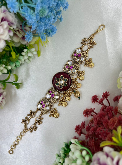 Gopika Brass Heritage Bracelet