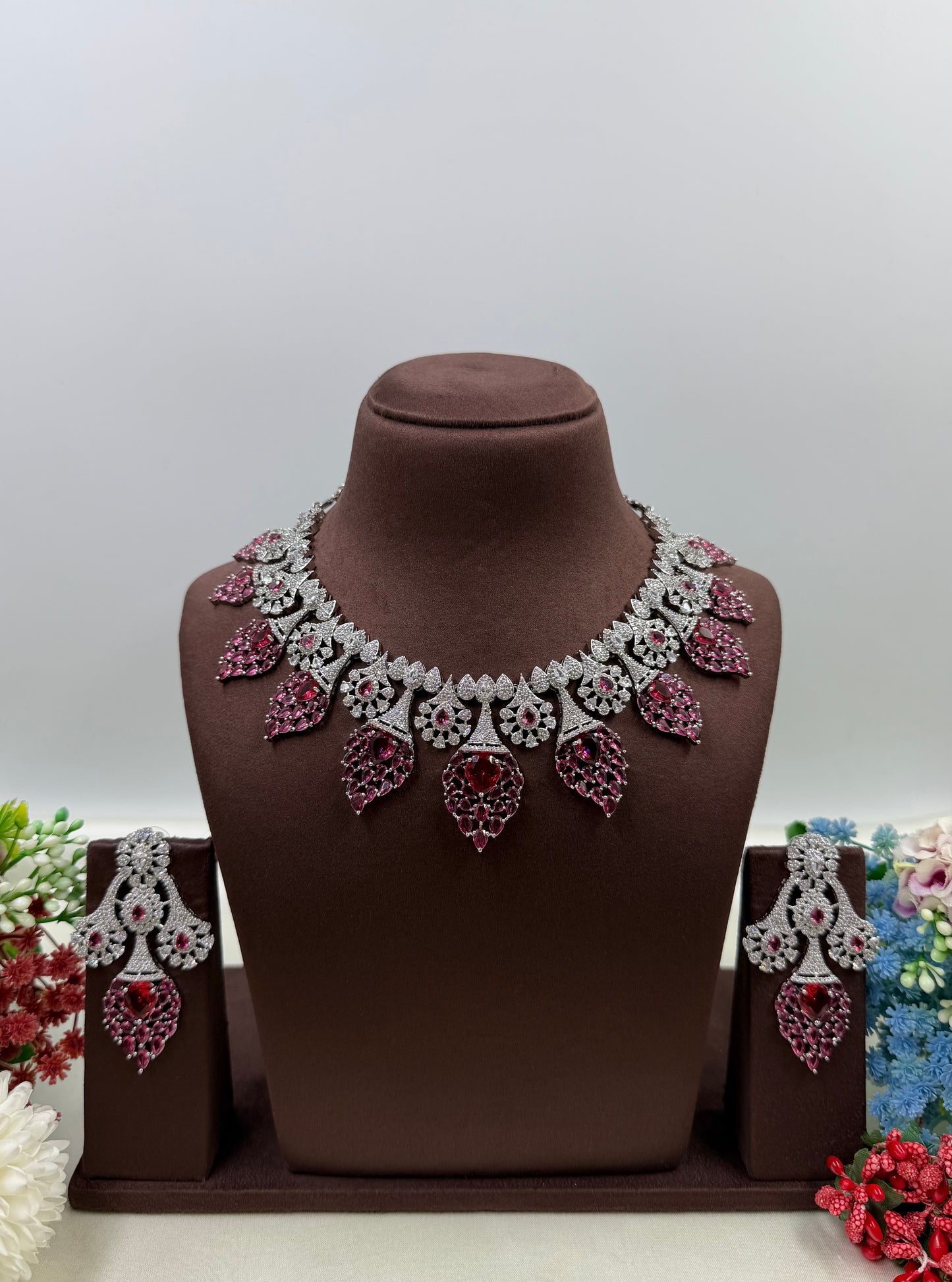 Elegant American Diamond Premium Necklace