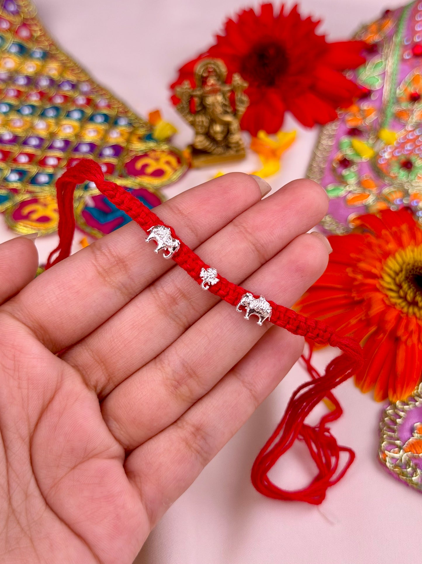 Royal Safari Silver Rakhi