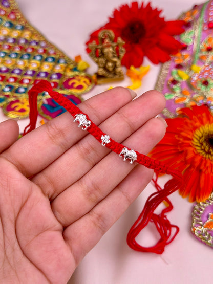 Royal Safari Silver Rakhi