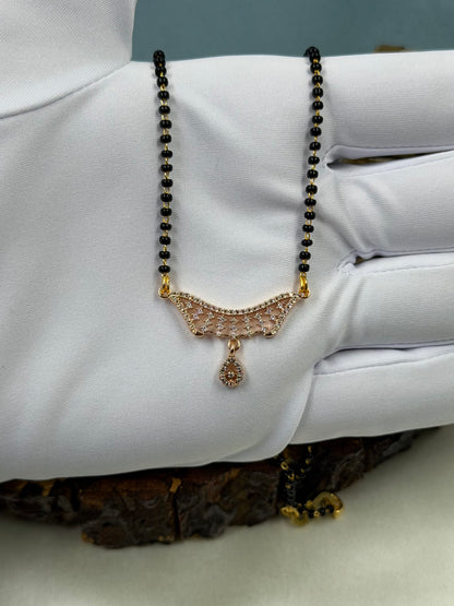 Hima Rose Gold Mangalsutra