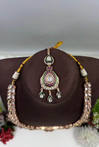 Vedika Moissanite Premium Long Necklace