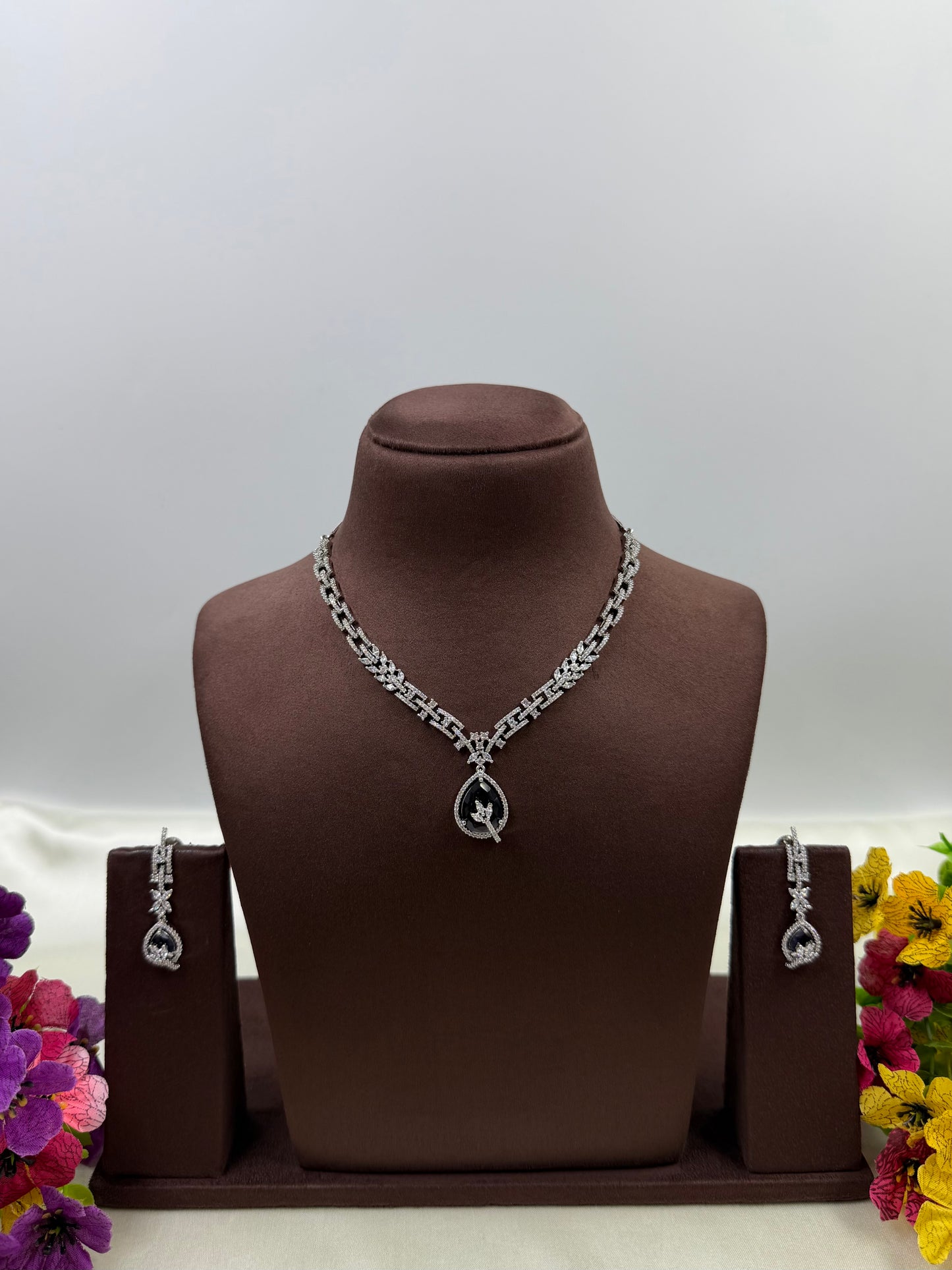 Aileen American Diamond Necklace