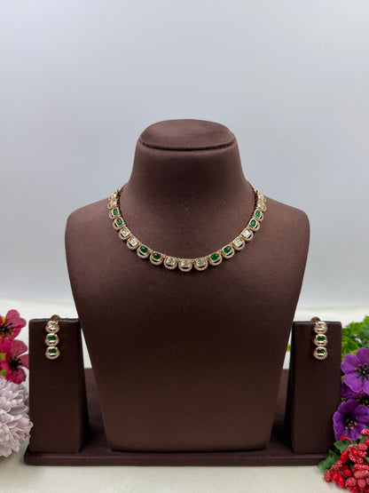Manasi Moissanite Delicate Necklace