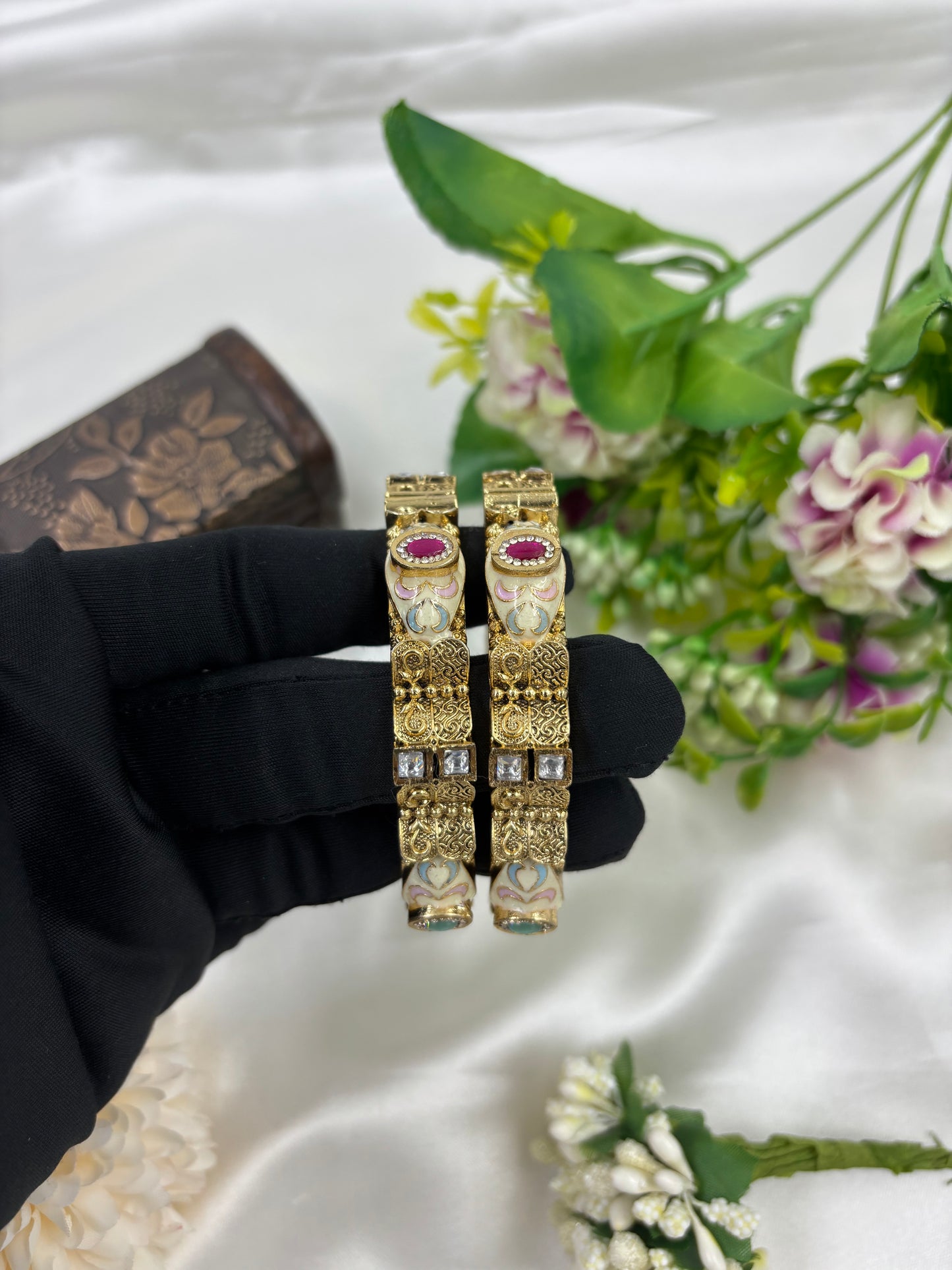 Peacock Premium Heritage Bangles