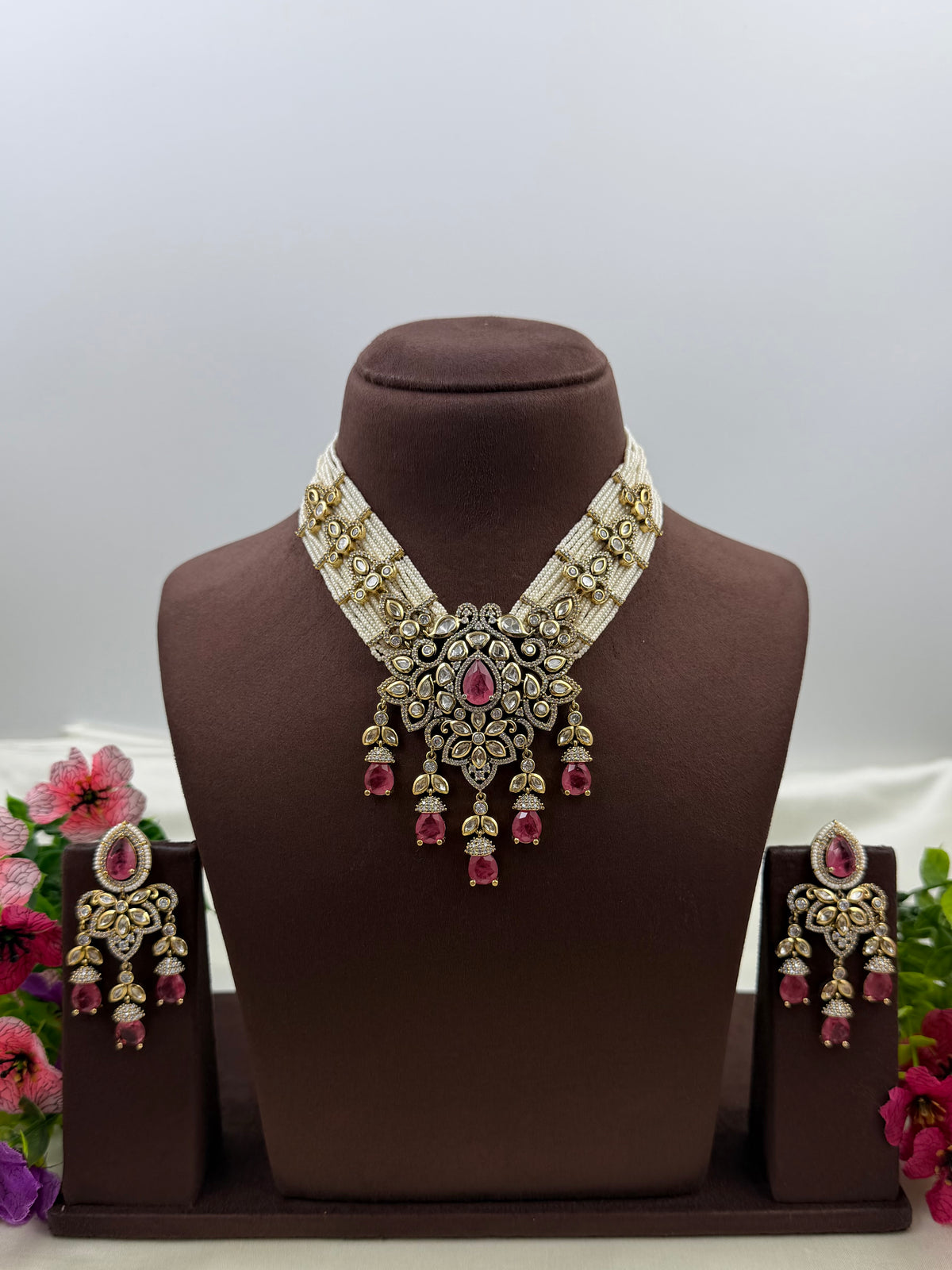 Anju Victorian Necklace Set