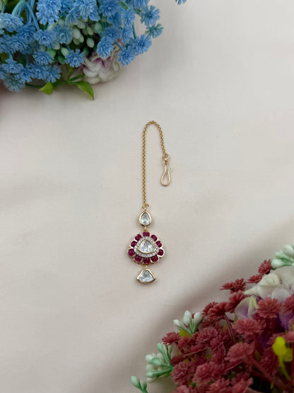 Akashi Moissanite Mang Tika