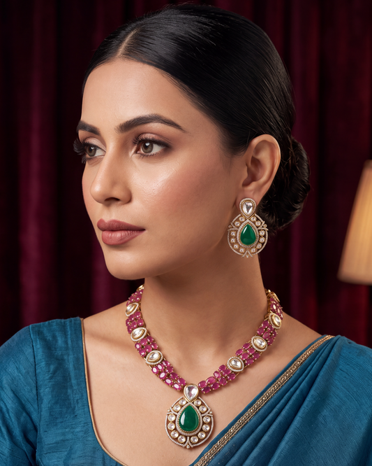 Swara Premium Victorian Necklace