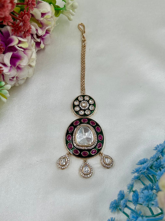 Karuna Moissanite Mang Tika