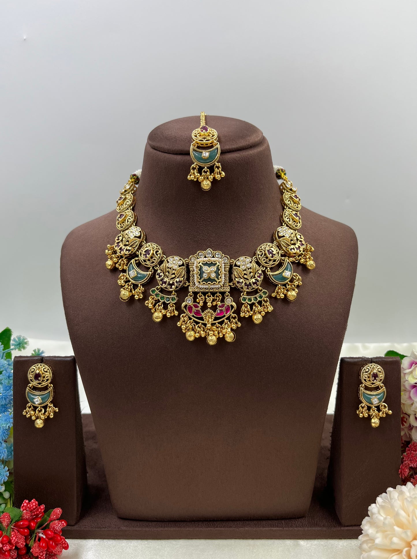Ruchi Heritage Brass Necklace
