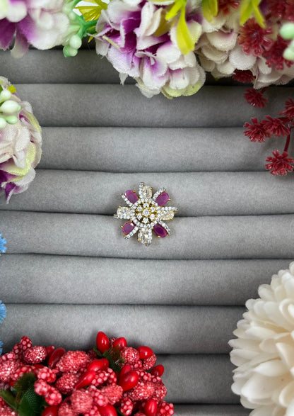 Sita Ad Two Tone Polish Ring