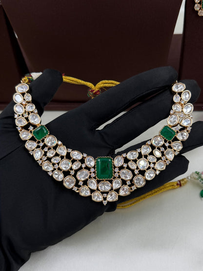 Yukta Moissanite Premium Necklace