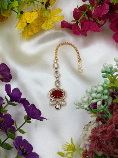 Tanvi Moissanite Mang Tika